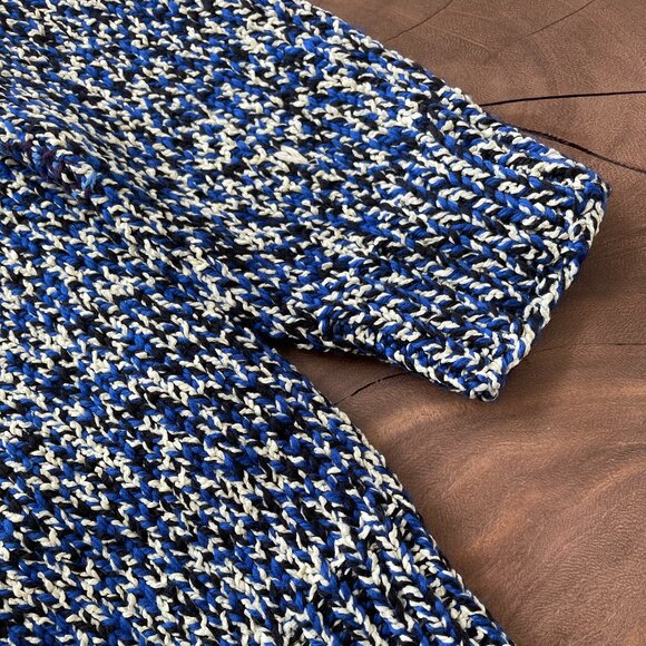 Maison Margiela: Handmade Wool Mouline Knit Stitch Embroidered Sweater SS22 - Picture 12 of 16